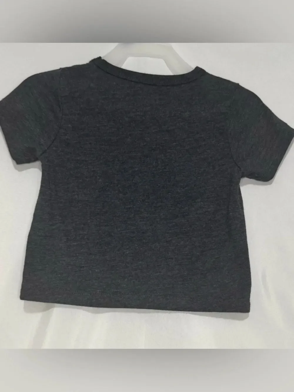 Baby Boy - Gray 'THEY CALL ME NO' Graphic Tee Size 6-9M